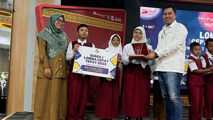 Wow, SDIT Rabbani Muara Enim Raih Juara 1 LCC HUT PTBA