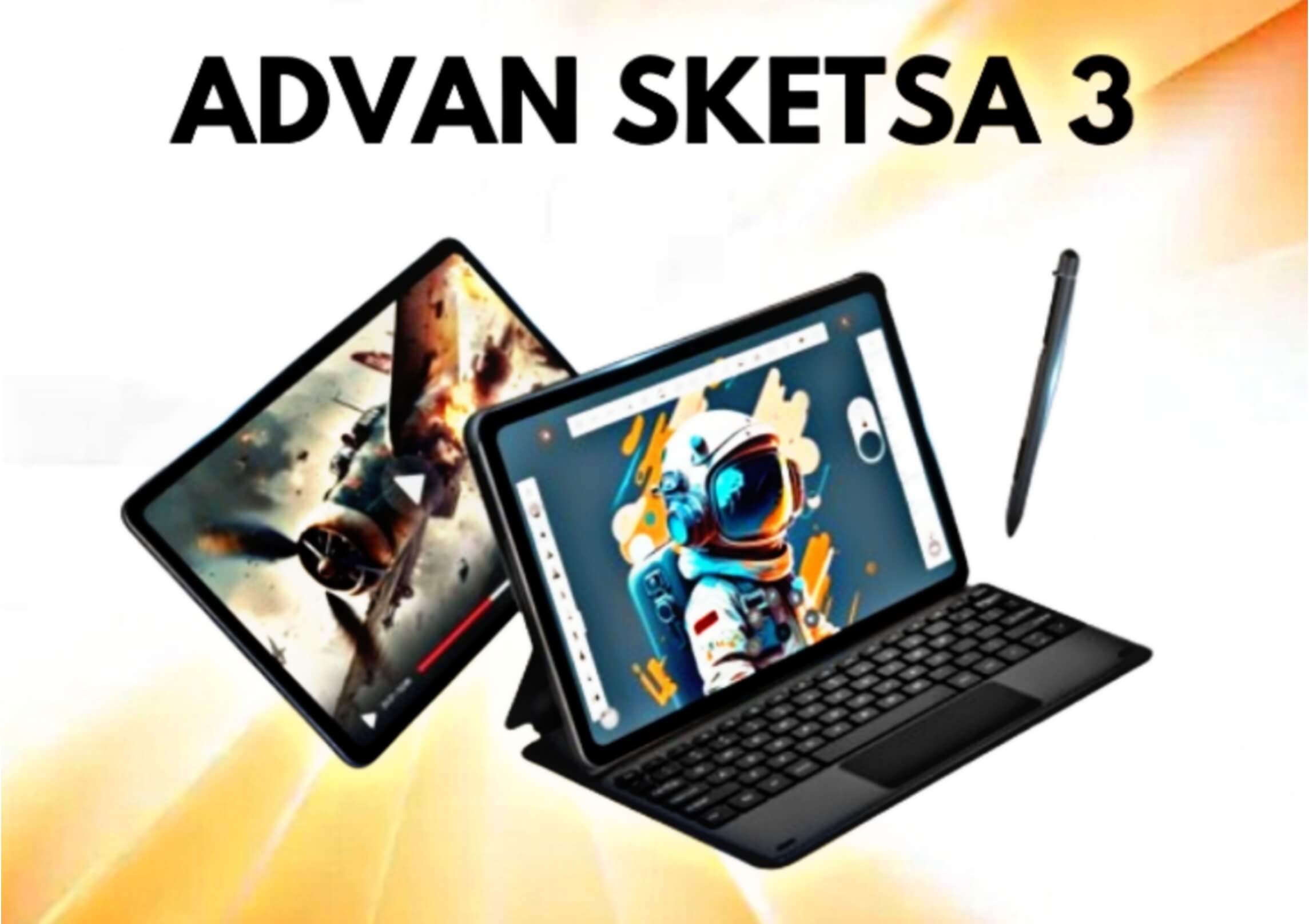 Harganya Rp2 Jutaan dan Sudah Dilengkapi Stylus Pen, Ini Spesifikasi Advan Tab Sketsa 3