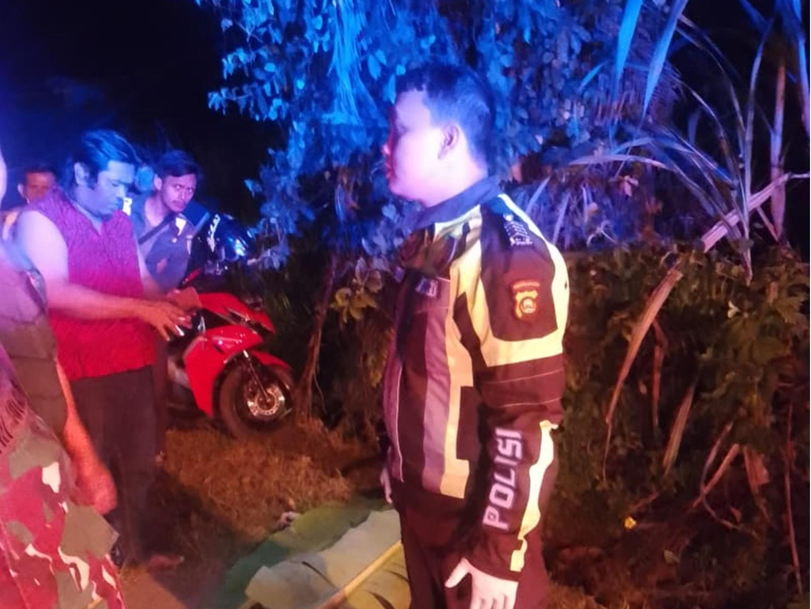 Kecelakaan Tunggal di Jalan Lintas Desa Tanjung Raja, Bujangan Ini Meninggal Dunia