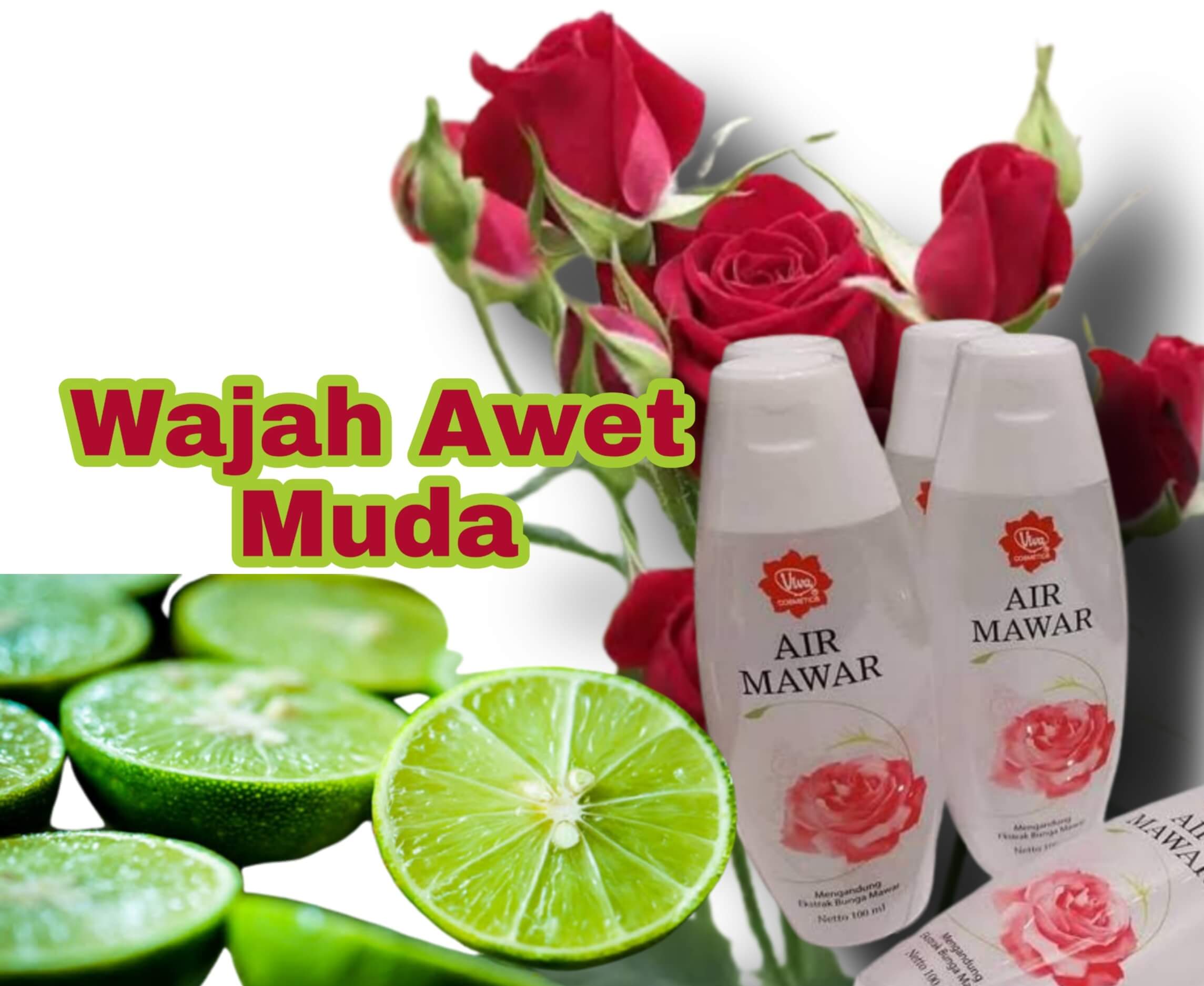 Rahasia Buat Usia Kepala 4 Berasa Kepala 2, Awet Muda Tanpa Skincare! Pakai Campuran Air Mawar dan Jeruk Nipis