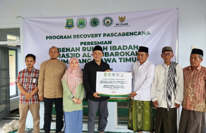 Dari Tangerang untuk Lumajang: Masjid Al-Mubarokah Bangkit Usai Diterjang Lahar Semeru