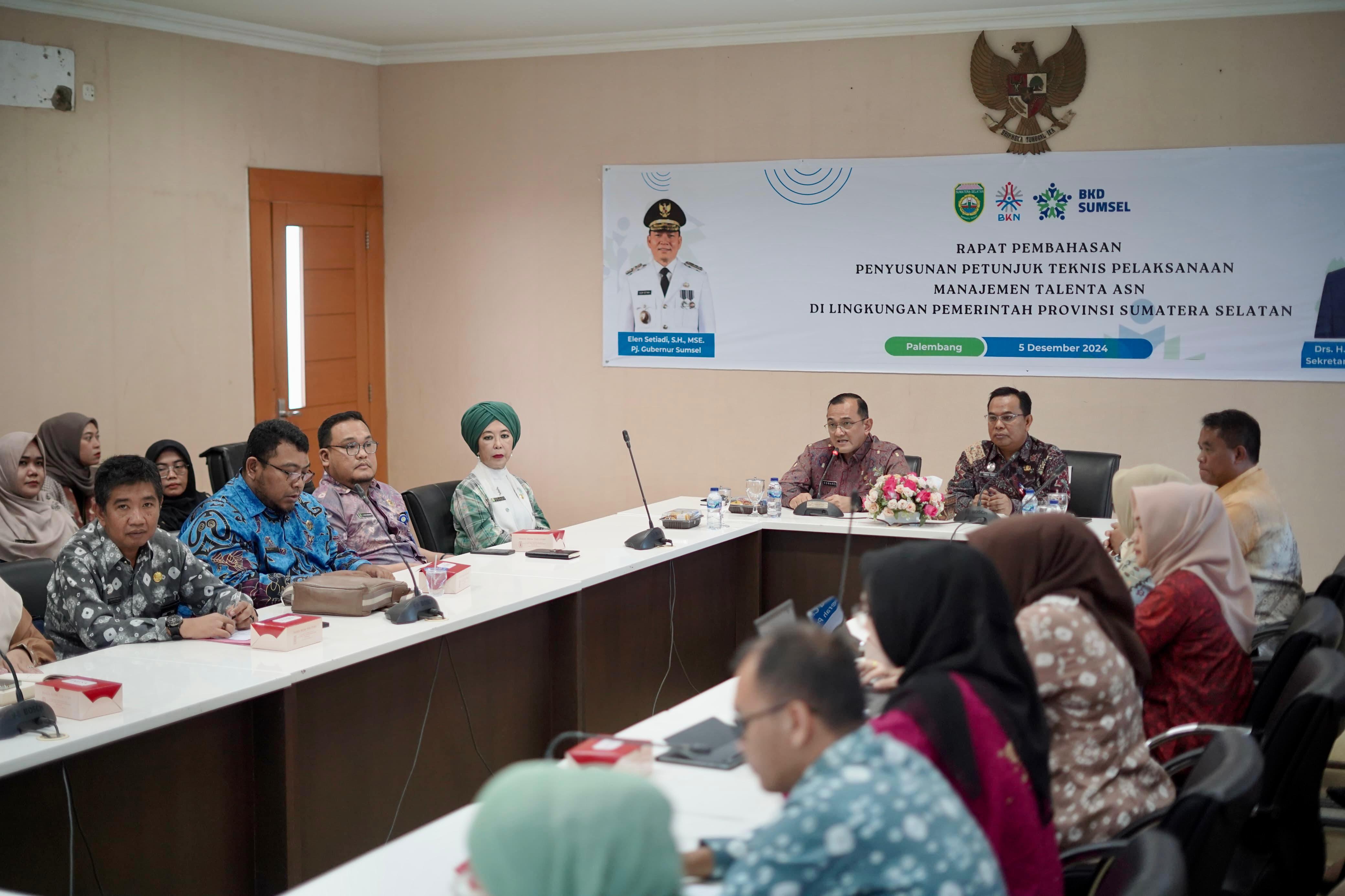 Pemprov Sumsel Dorong ASN Berintegritas, Handal dan Profesional