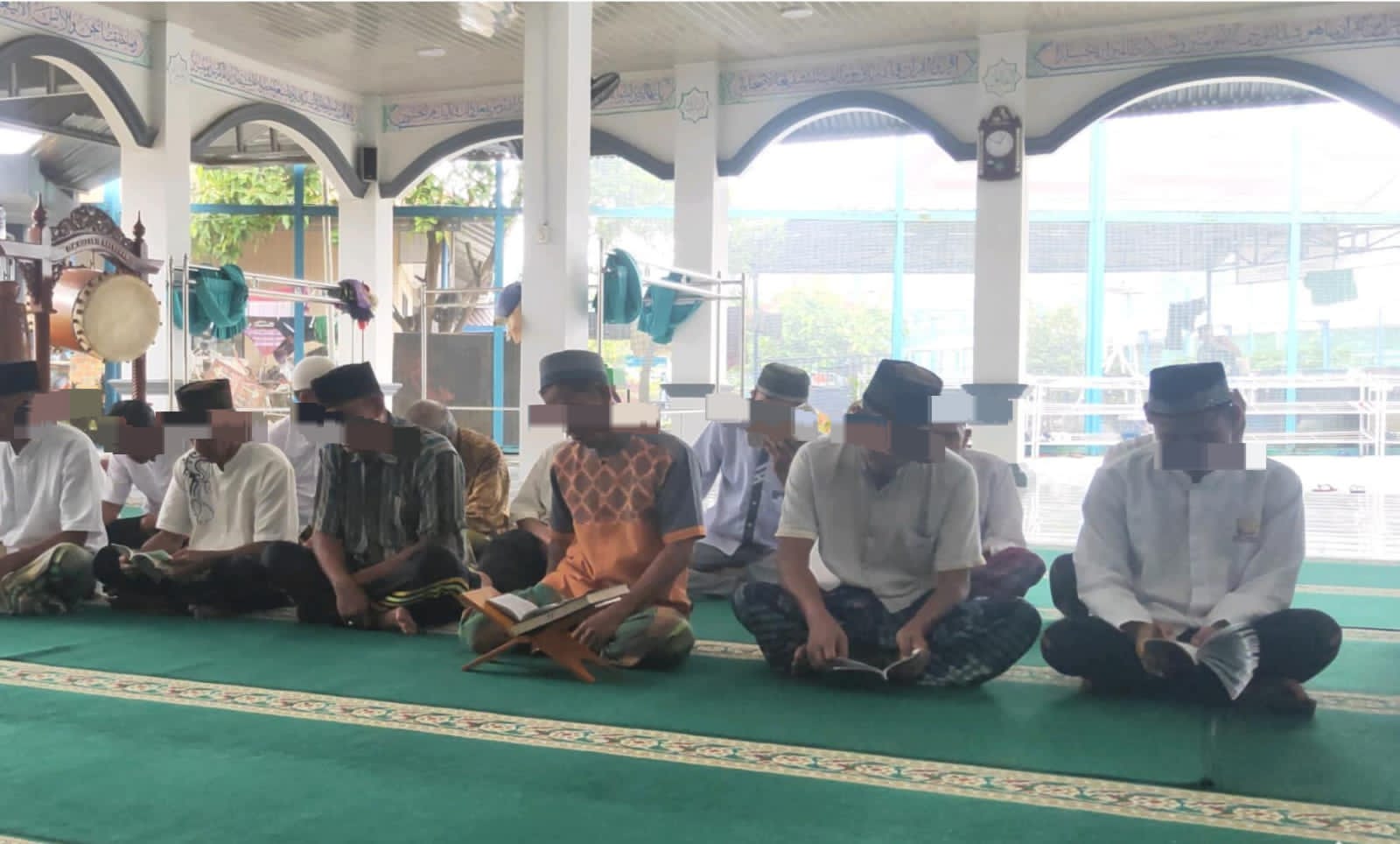 Lapas Kelas IIB Muara Enim Bina Rohani Warga Binaan dengan Ilmu Agama