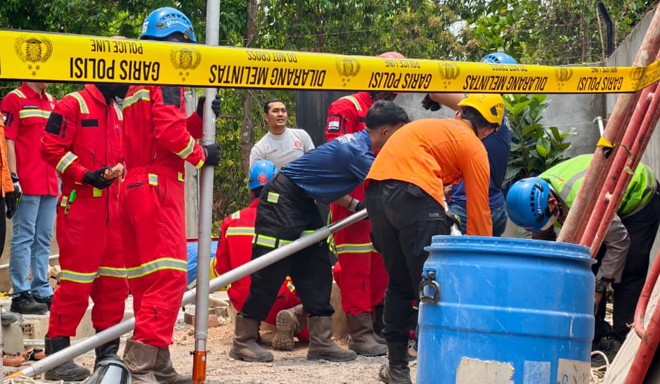 Terpapar Gas Beracun, 2 Buruh Tewas dalam Sumur di Muara Enim