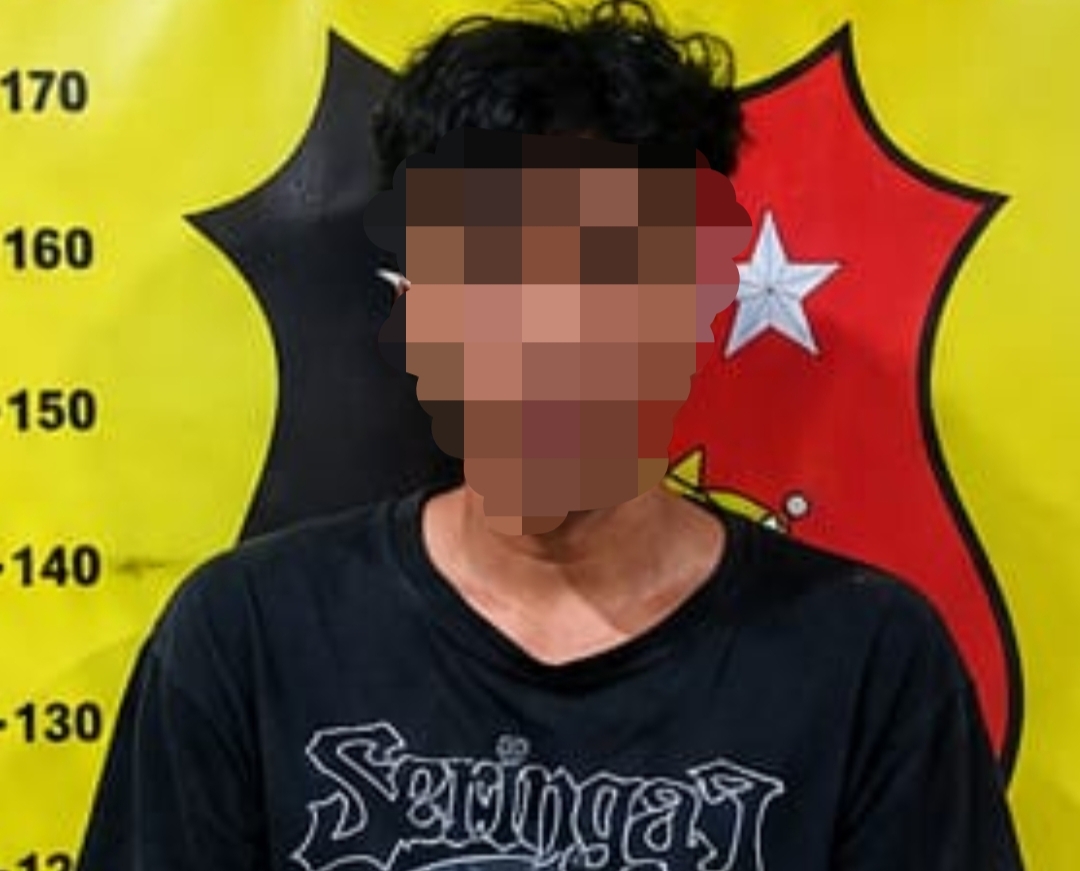 Pelaku Pencurian di Minimarket SPBU Diringkus Reskrim Polsek Lembak
