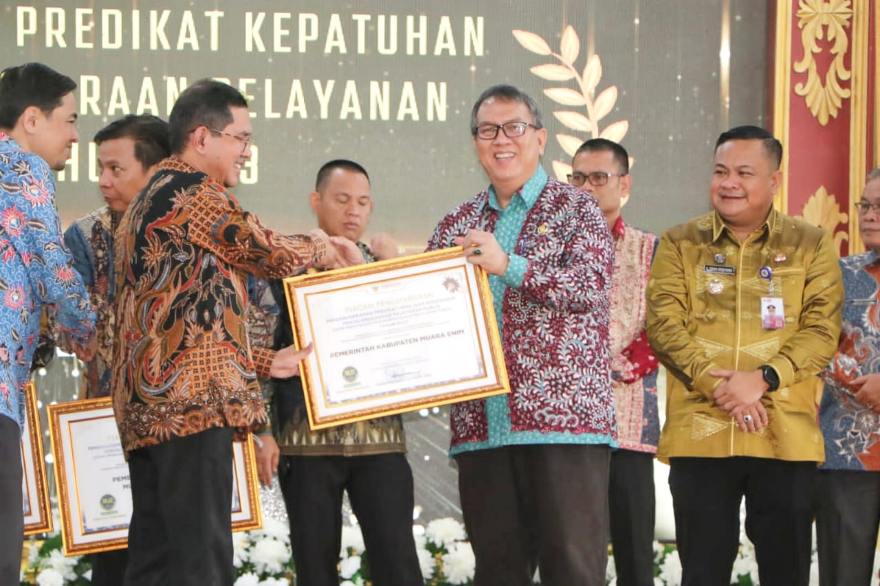 Muara Enim Kembali Raih Opini Kualitas Tertinggi