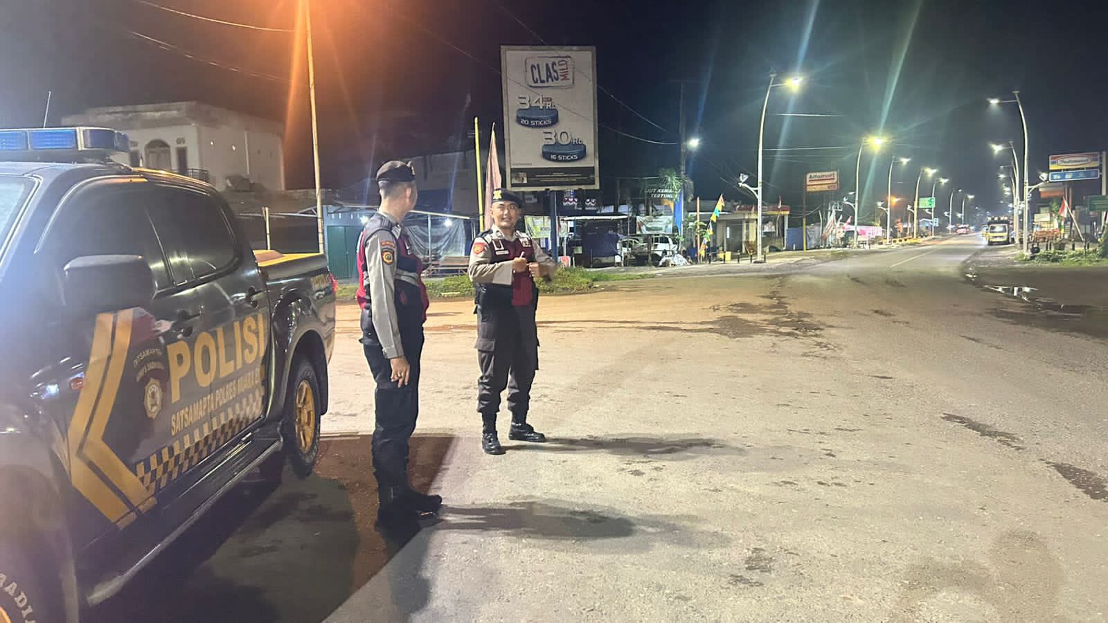 Personel Perintis Presisi Intensifkan Patroli Malam Antisipasi 3C