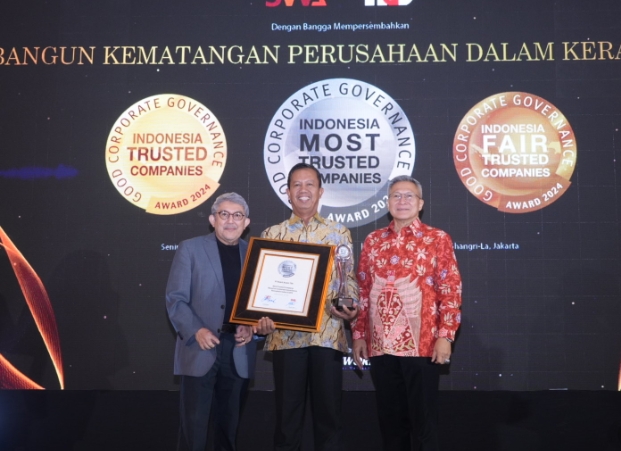 10 Kali Berturut-turut, PT Bukit Asam Pertahankan Predikat Indonesia Most Trusted Company