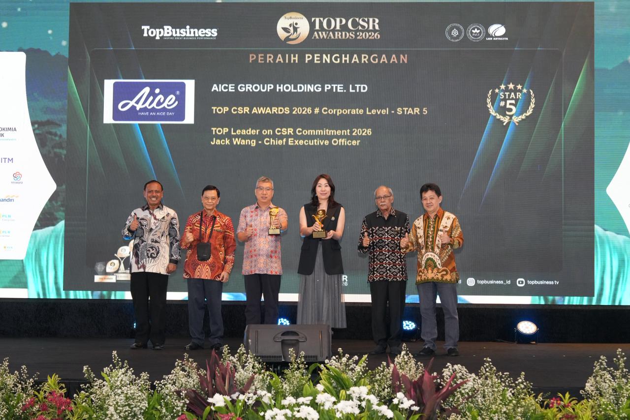 Aice Satu-satunya Merek Es Krim Peraih TOP CSR Awards 6 Tahun Berturut