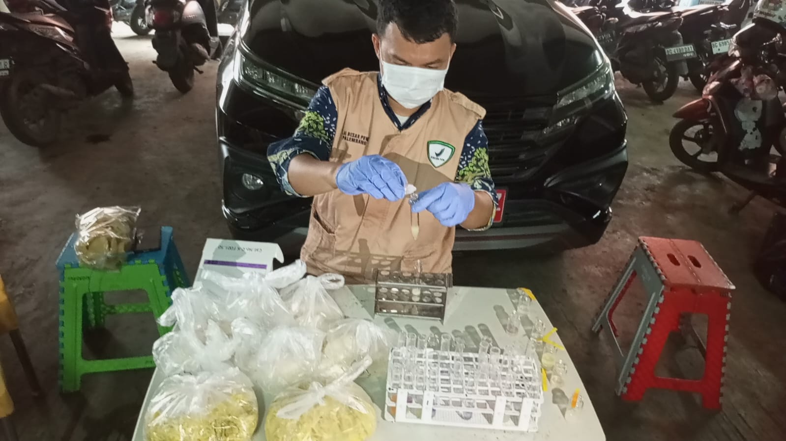 BBPOM Palembang Temukan Tahu dan Mie Berformalin Dijual di Muara Enim