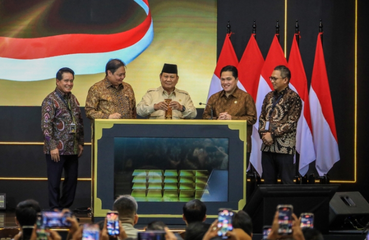 Presiden Prabowo Resmikan Layanan Bank Emas Pegadaian, BRI Group Semakin Optimis Perkuat Ekonomi Nasional