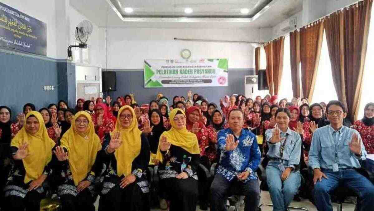 PAMA Beri Pelatihan Deteksi Dini Stunting untuk Kader Posyandu Sekitar Perusahaan
