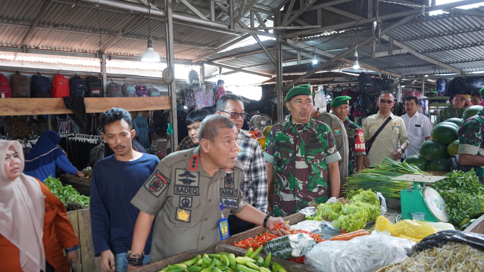 Pemkab Muara Enim Sidak Pasar Gelumbang Jelang Ramadan, Ini Hasilnya