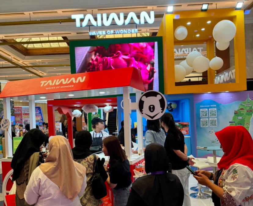 Paviliun Taiwan di Pameran Wisata KOMPAS Hadirkan Kejutan