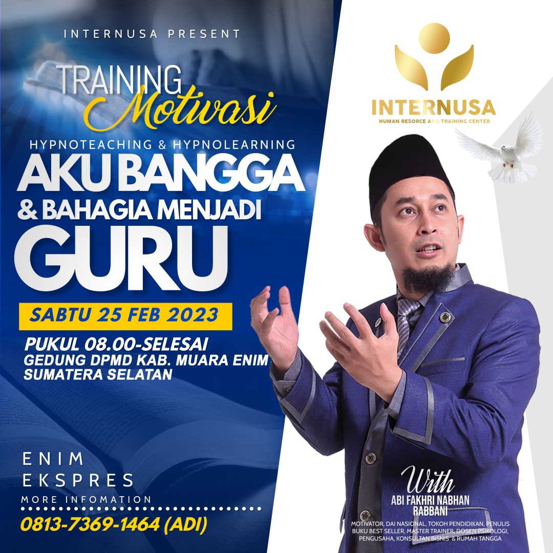 Enim Ekspres Gelar Training Hypnoteaching dan Hypnolearning 