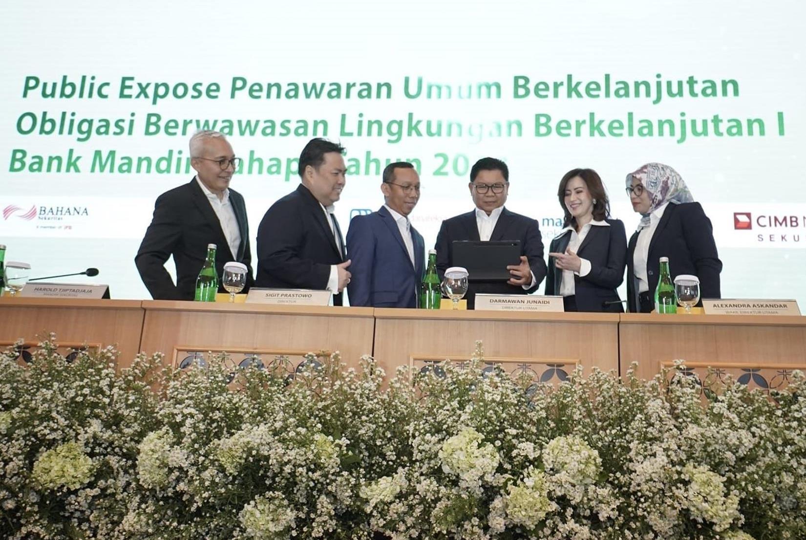 Komitmen Bangun Bisnis Berkelanjutan, Bank Mandiri Incar Rp5 Triliun dari Penerbitan Green Bond