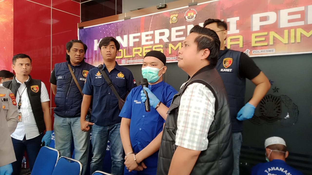Buron 1 Tahun 4 Bulan, Pelaku Pembunuhan Ditangkap Tim Rajawali Satreskrim Polres Muara Enim