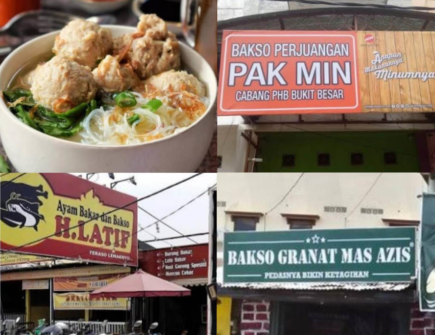 3 Tempat Makan Bakso Paling Enak dan Terpopuler di Palembang