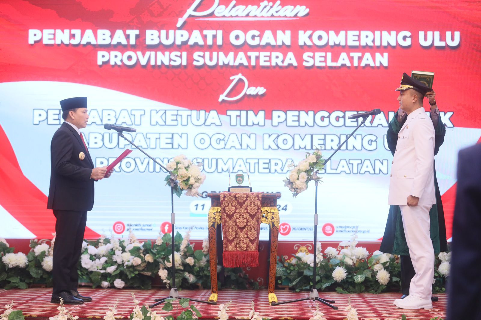 Muhammad Iqbal Alisyahbana Jabat Pj Bupati OKU, Ini Pesan Pj Gubernur Sumsel