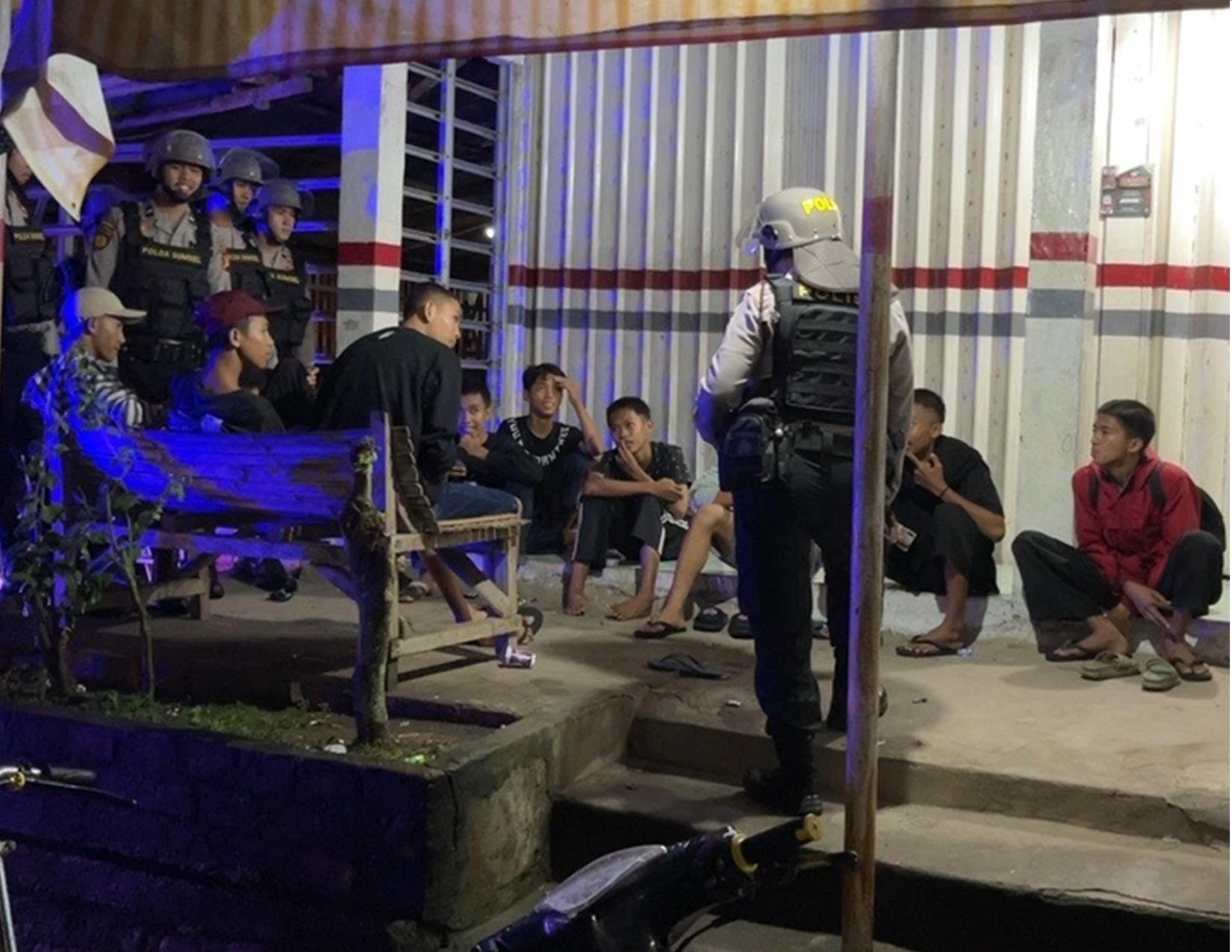 Team Patroli Presisi Sat Samapta Polres Muara Enim Polda Sumsel Gelar Patroli Malam Hari, Ini Tujuannya