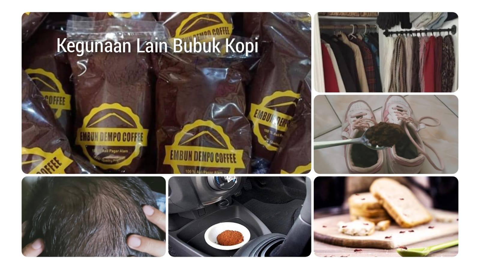 Kamu Senang Ngopi? Sini Simak 1001 Kegunaan Lain dari Bubuk Kopi