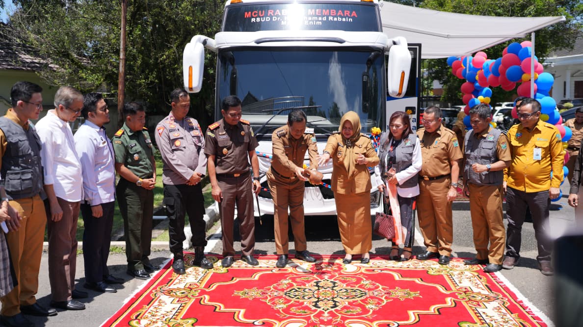 Bupati dan Wakil Bupati Muara Enim Luncurkan Mobil MCU Rabain MEMBARA  
