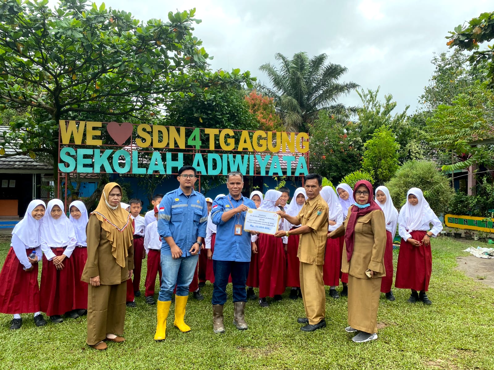 SDN 4 Tanjung Agung Muara Enim Siap Menuju Adiwiyata Tingkat Provinsi Sumsel