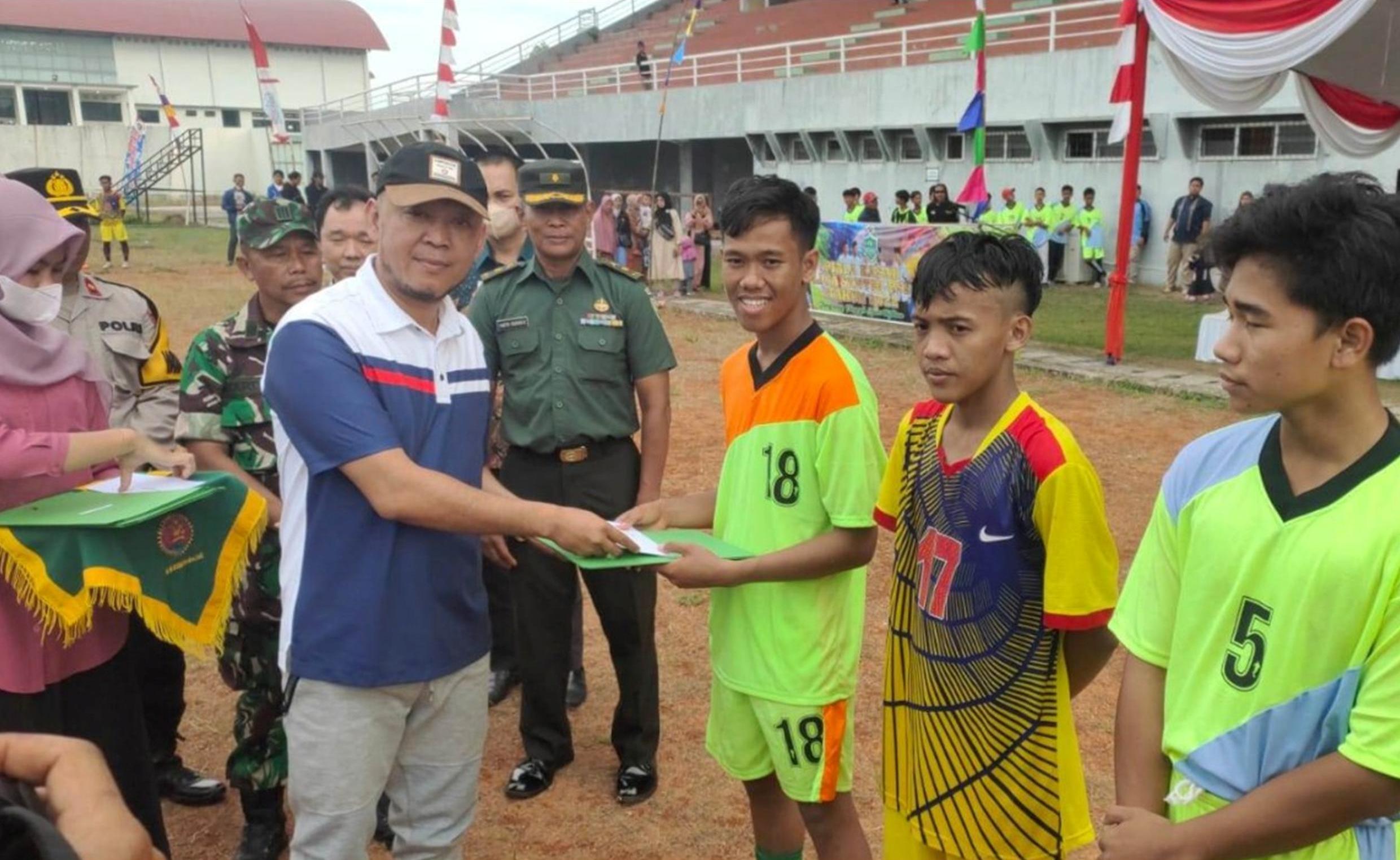Kesebelasan Al Masyhur Juarai Liga Santri Piala KASAD Kabupaten Muara Enim