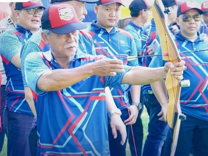 Staf Ahli Pemkab Muara Enim Buka Kejurprov Sirkuit 2 Panahan Sumsel