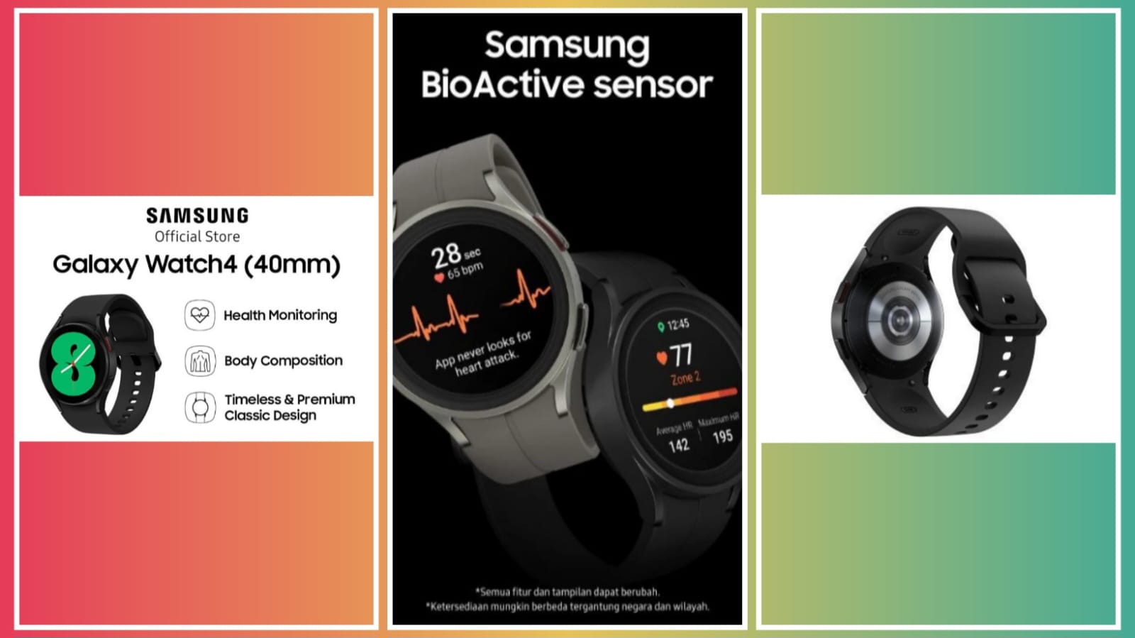 Ini Menarik! Semua Tipe Samsung Galaxy Watch4 dan Galaxy Watch6 Turun Harga, Bukan Jam Tangan Biasa