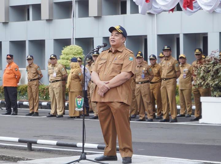 Sekda Muara Enim Imbau ASN Jaga Lingkungan dari Potensi Kebakaran