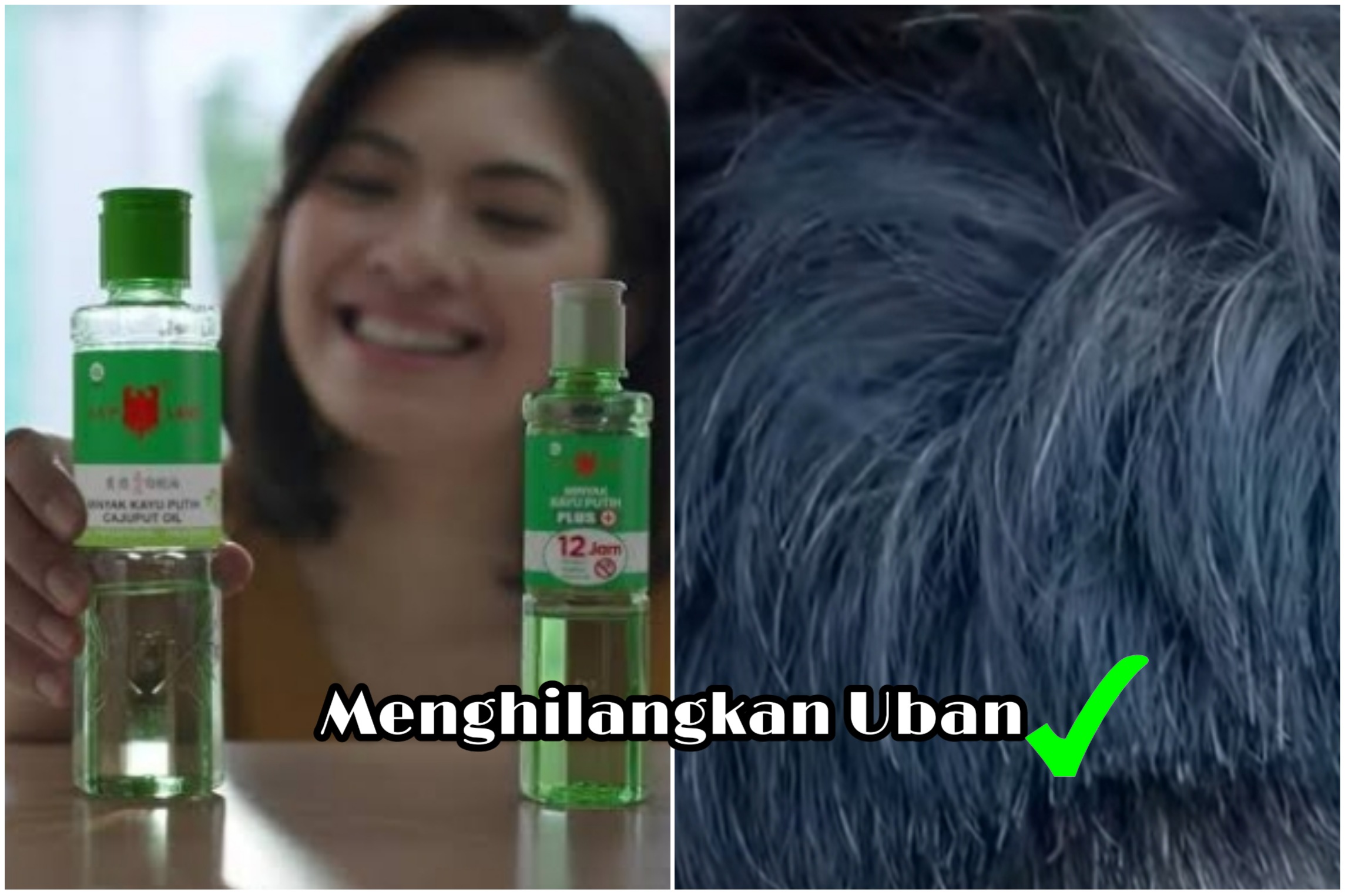 Ini Cara Mudah Hilangkan Uban Pakai Minyak Kayu Putih Cap Lang, Gak Perlu Keahlian Khusus