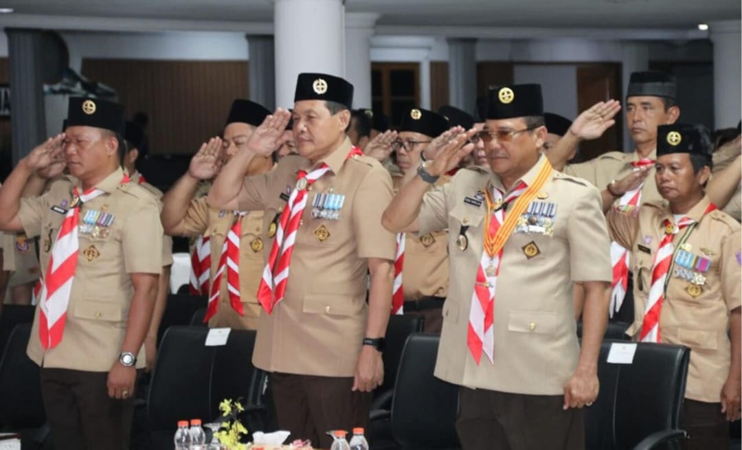Peringati Hari Pramuka, Bupati Edison Ajak Perbarui Semangat Tri Satya dan Dasa Darma