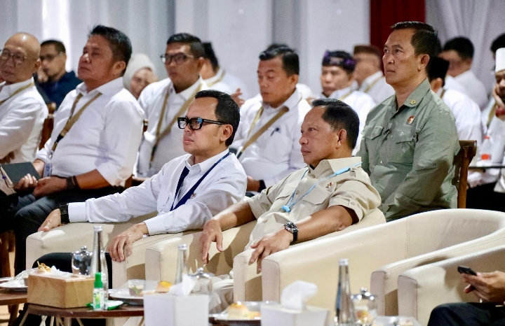 Hari ke-6 Retreat Kepala Daerah, Gubernur Sumsel Herman Deru Simak Paparan Wapres RI