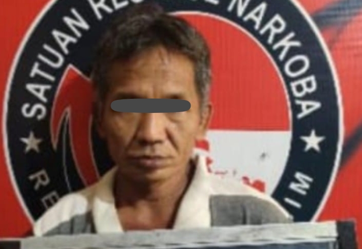 Nyambi Jual Sabu, Petani Ini Diringkus Satresnarkoba Polres Muara Enim