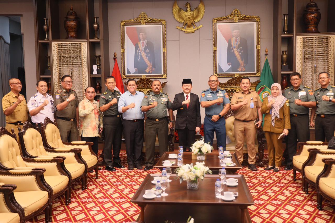 Jelang Pilkada Serentak 2024, Pj Gubernur Sumsel Minta Dukungan TNI dalam Menjaga Kondusifitas