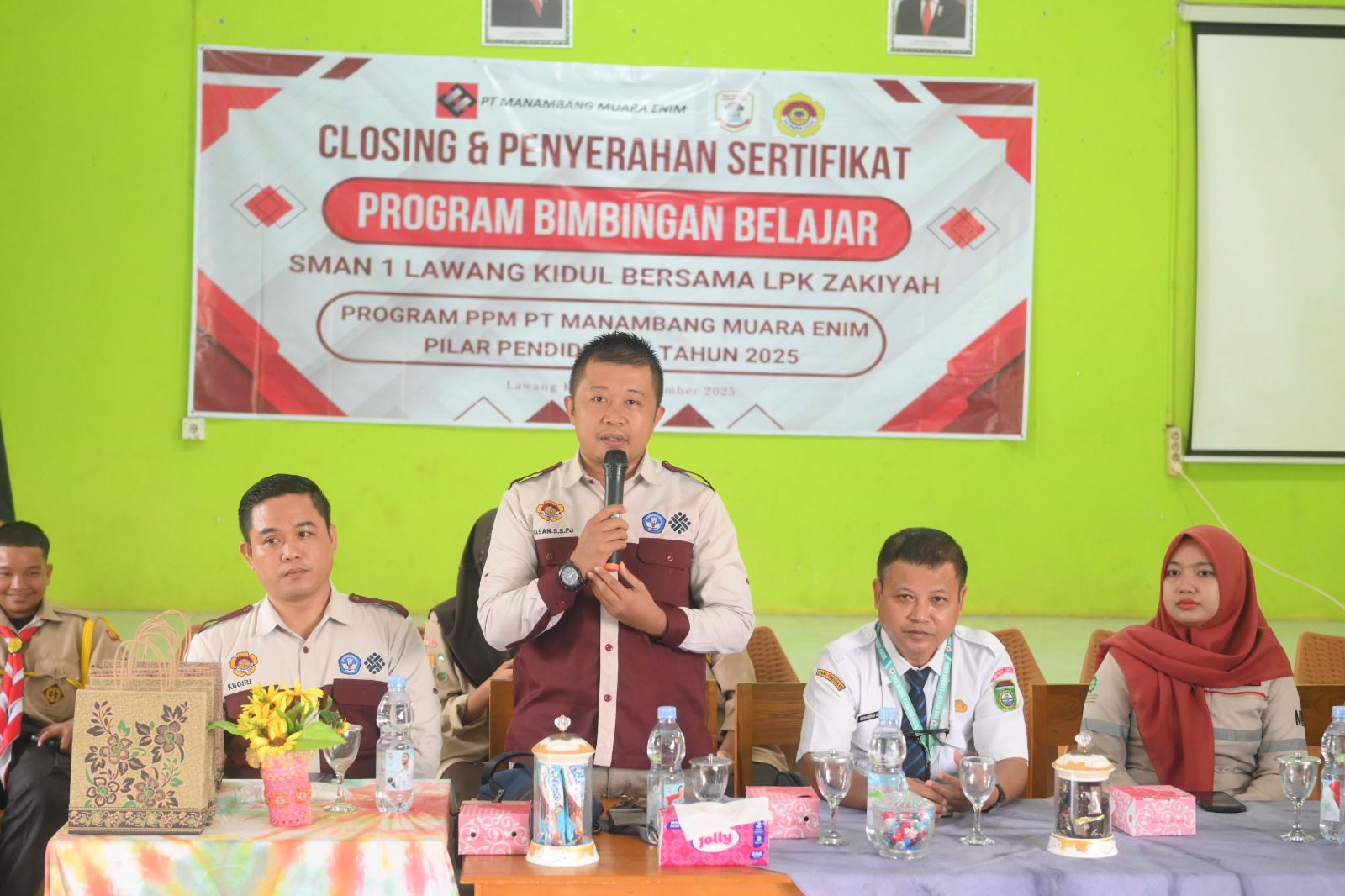PT MME Kerja Sama LPK Zakiyah Muara Enim Sukses Gelar Program Bimbingan Belajar di SMA Negeri 1 Lawang Kidul