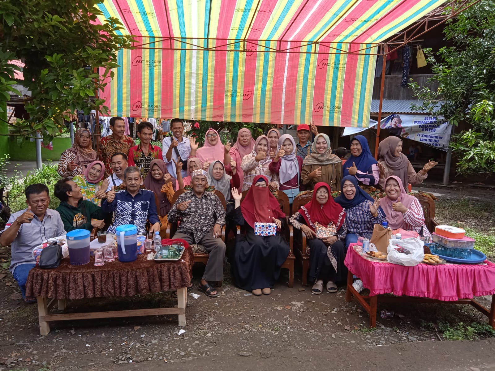Setelah 36 Tahun Berpisah, Alumni SD Negeri 1 Desa Penanggiran Muara Enim Sumsel Adakan Reuni