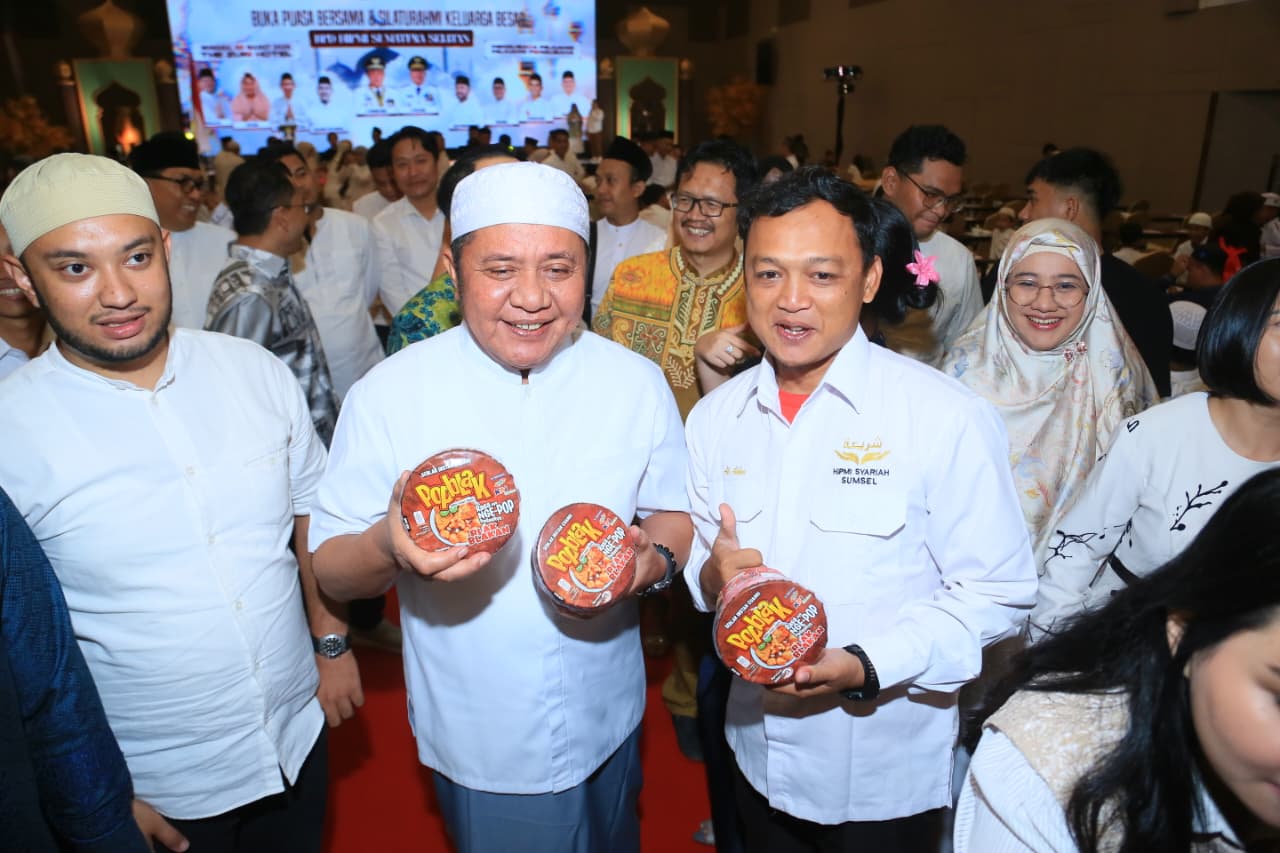 Buka Puasa Bersama HIPMI, Gubernur Herman Deru Tekankan Peran Pengusaha Muda Majukan Sumsel