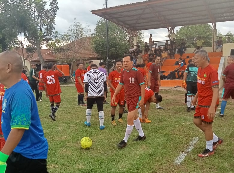 Macth Friendly Bersama Bukit Asam Legend, Wako Prabumulih Bobol Gawang 3 Gol