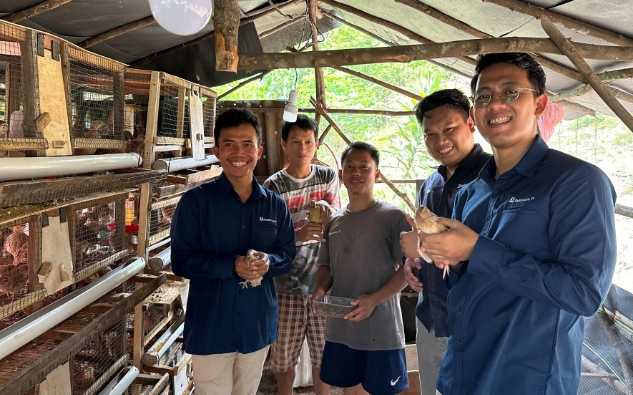 PT Bukit Asam Dorong Transformasi Desa Seleman Lewat Budidaya Burung Puyuh