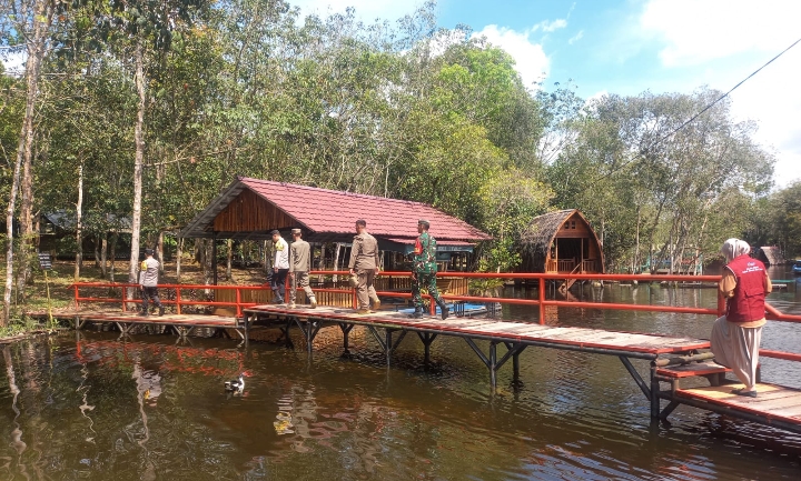 H+2 Idul Fitri, Danau Shuji Masih Sepi Pengunjung