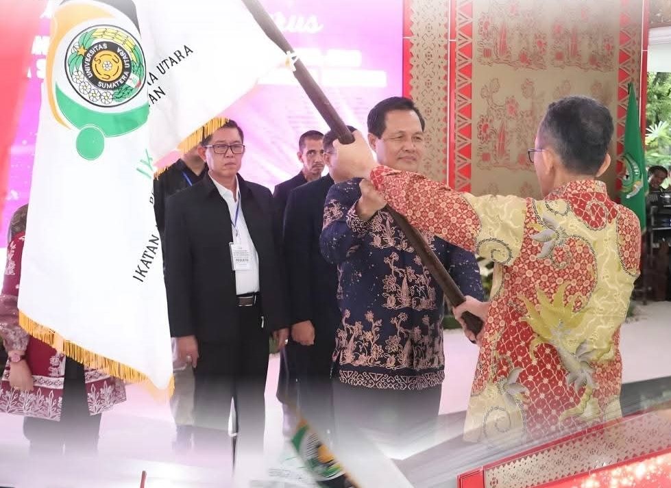 Bupati Edison Pimpin IKA USU Wilayah III Periode 2026-2030
