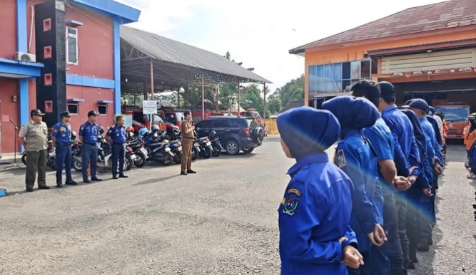 Bupati Edison Ingatkan Damkar dan BPBD Muara Enim Siap Siaga