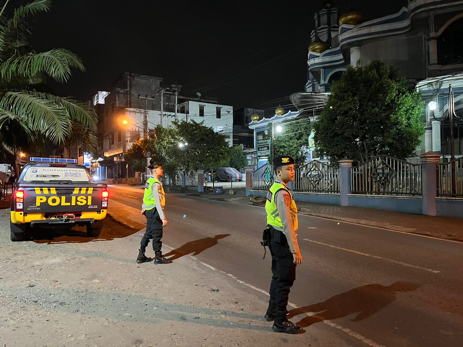 Polres Muara Enim Tingkatkan Patroli Malam untuk Antisipasi Kejahatan