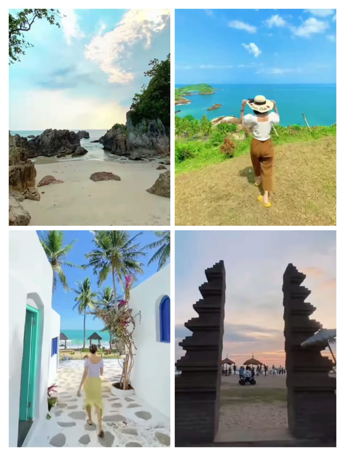 Inilah 5 Pantai tercantik di Lampung Selatan yang Wajib dikunjungi, Serasa liburan di bali dan di Santorini