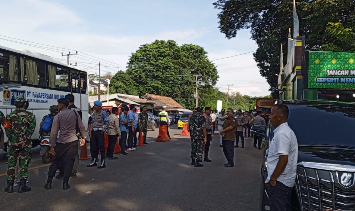 Pengamanan Arus Mudik Idul Fitri, Polres Muara Enim Dirikan 5 Pos Mudik dan Siapkan Videotron