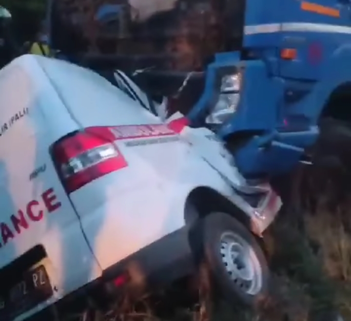 Kecelakaan Ambulance Bawa Jenazah dengan Mobil Tangki BBM di Muara Enim, Berikut Identitas Para Korbannya