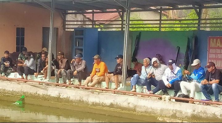 Ratusan Peserta Berpartisipasi dalam Lomba Mancing Memperingati HPN PWI Sumsel 2024