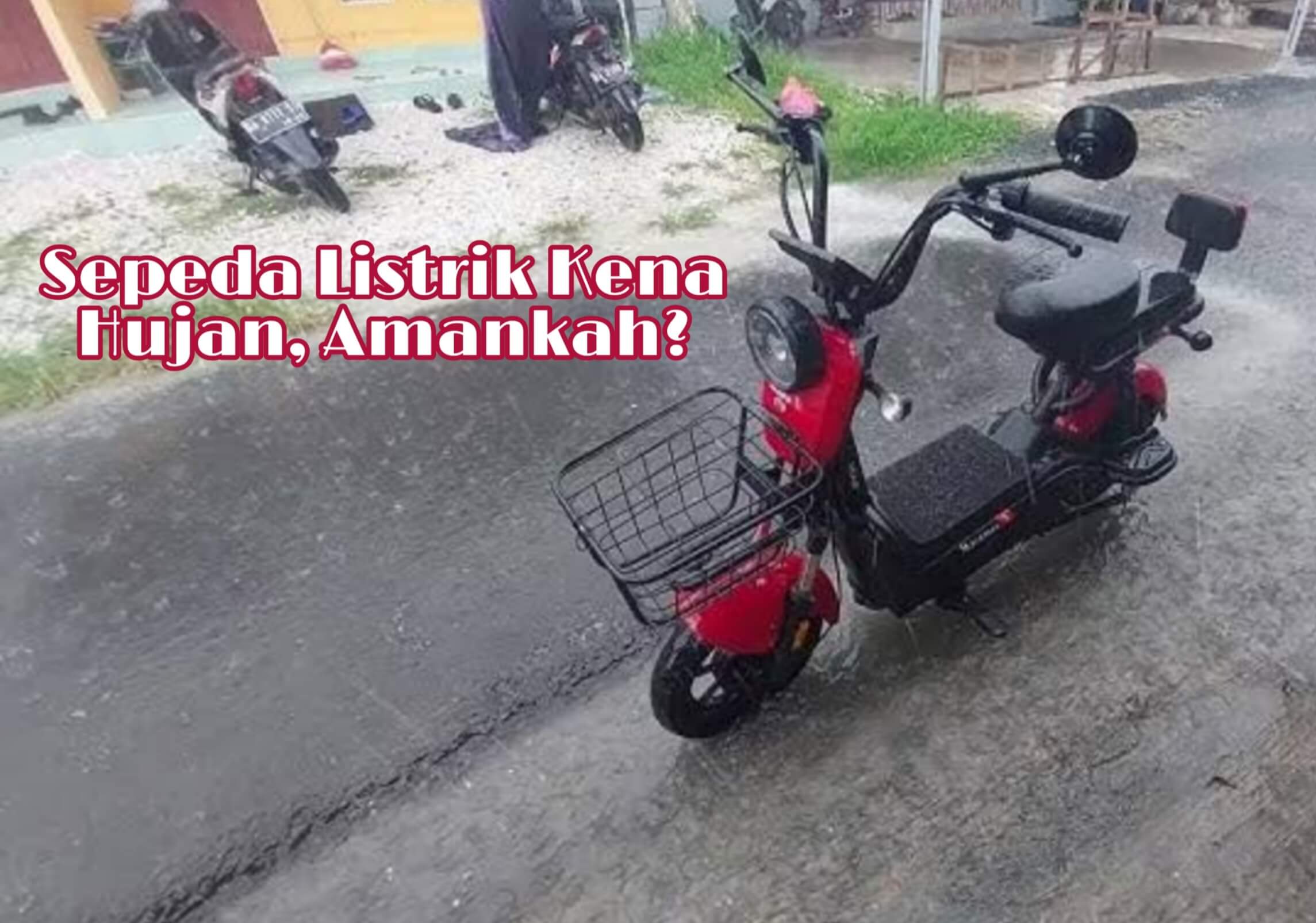 Amankah Mencuci Sepeda Listrik dengan Air? Simak Begini Penjelasannya